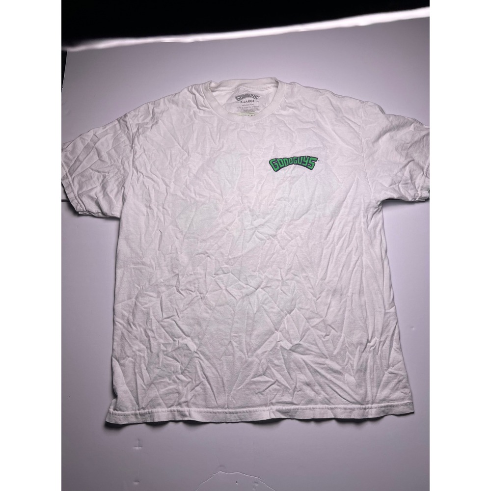 Goodguys Rod & Custom T-Shirt Mens XL White Hot Rod Monster Graphic Tee